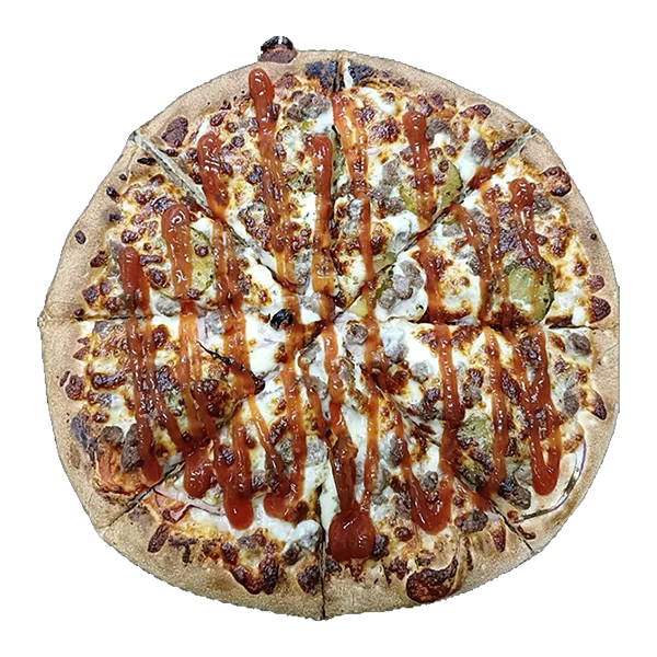 Cheeseburger Pizza