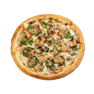 Spinach & Mushroom Pizza